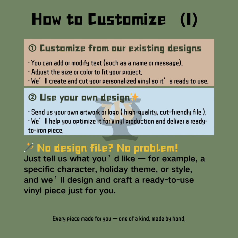 Ready-to-Use Iron-On Vinyl Designs – Arc’catyx / Arc’dogyx