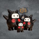 Super Mario Ninji Figure – 3D Printed Collectible – Ninja Gamer Gift or Desk Decor