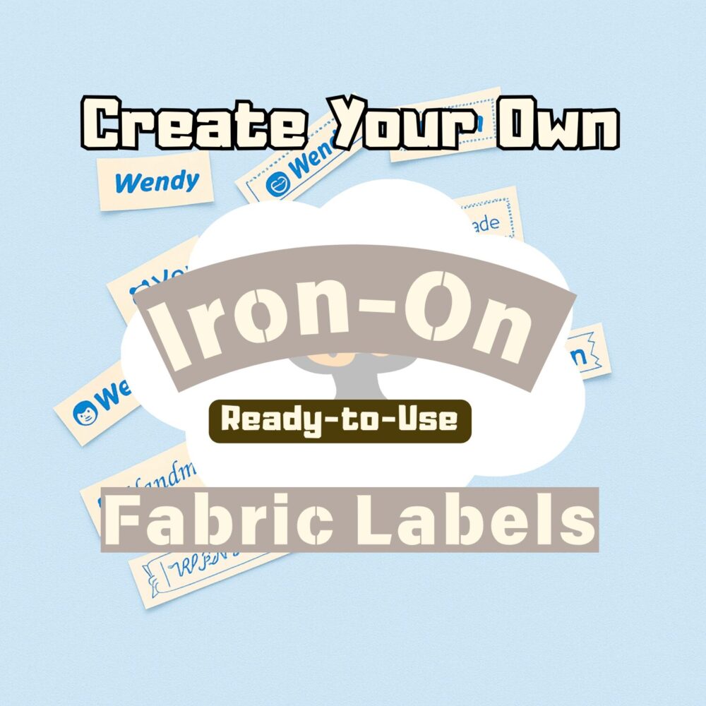 Custom Iron-On Fabric Labels