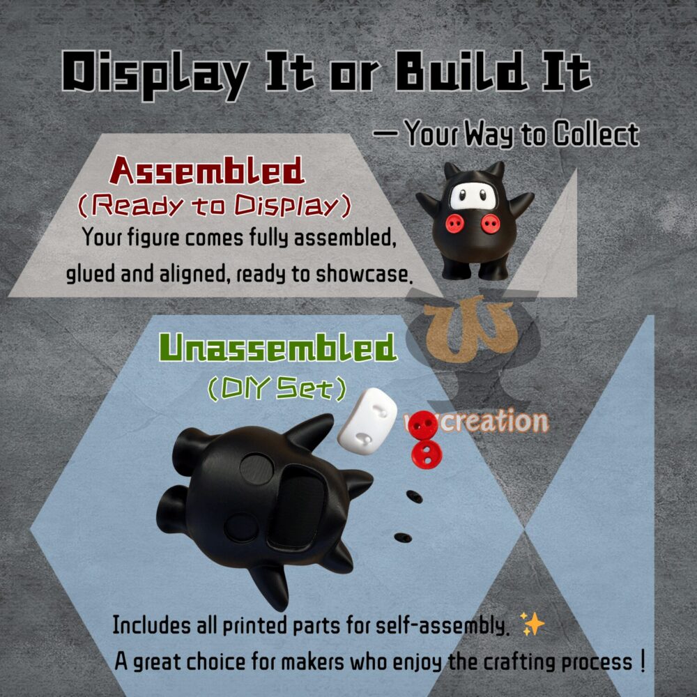 Super Mario Ninji Figure – 3D Printed Collectible – Ninja Gamer Gift or Desk Decor